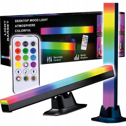 LED šviestuvas RGB 30 cm, 2 vnt.