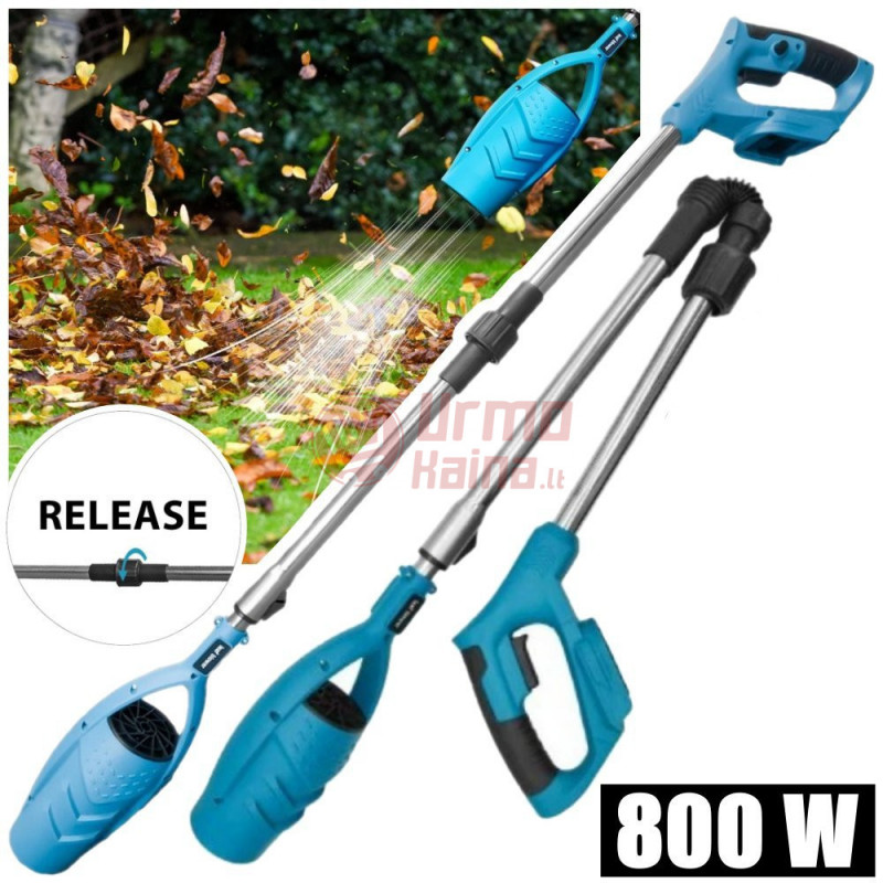 Akumuliatorinis lapų pūstuvas Boxer BX3420E 800W Akumuliatorinis lapų pūstuvas Boxer BX3420E 800W