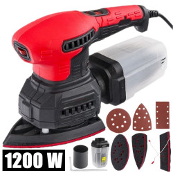 Daugiafunkcinis elektrinis šlifuoklis 3in1 1200W BOXER BX250