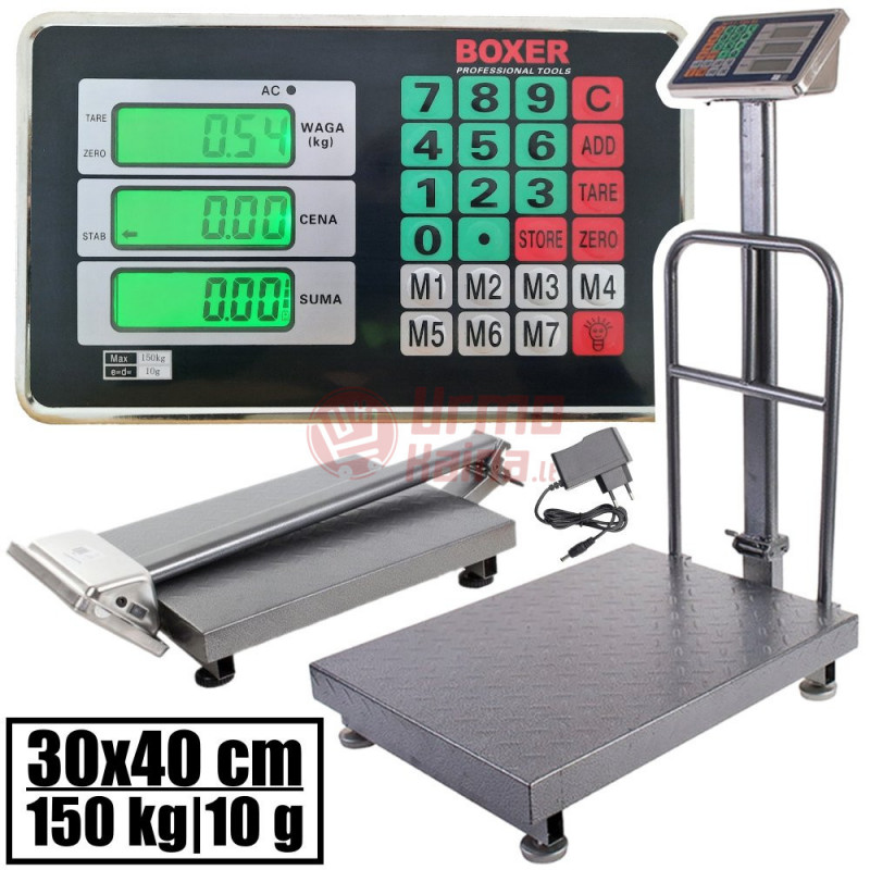Platforminės svarstyklės BX3417 (150 kg, 30x40) Platforminės svarstyklės BX3417 (150 kg, 30x40)