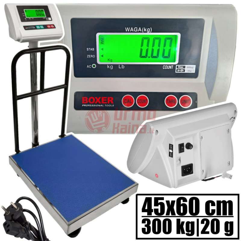 Platforminės svarstyklės BX3427 (300 kg, 45x60)