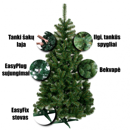 Kalėdinė eglutė LP15 150 cm