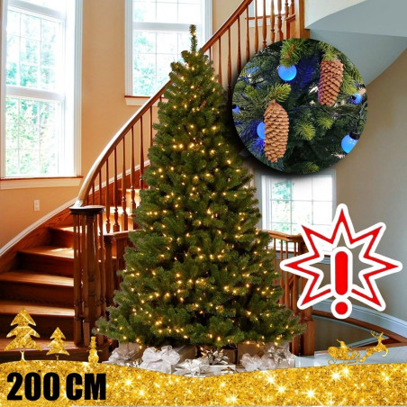 Kalėdinė eglutė LP20 200 cm (Prekė su defektu 9902804)