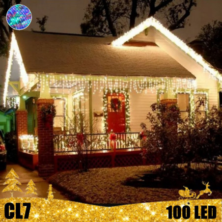 100 LED profesionali lauko girlianda varvekliai PRO CL7 100 LED profesionali lauko girlianda varvekliai PRO CL7
