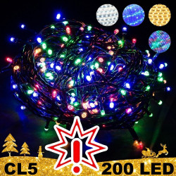 200 LED lempučių girlianda STANDART PLIUS ST CL5 (Prekė su defektu 9902810)
