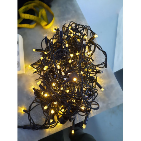 80 LED profesionali lauko girlianda PRO FLASH CL7 (Prekė su defektu 9902812)