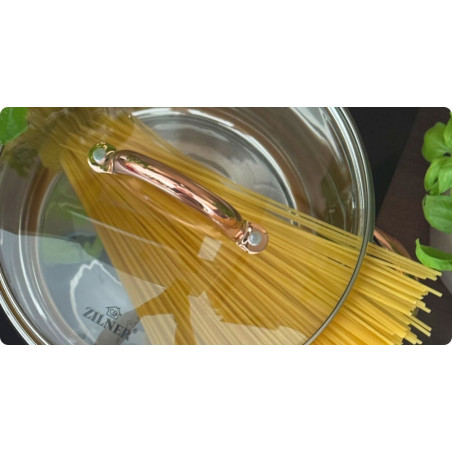 Nerūdijančio plieno 12 dalių puodų rinkinys ZL-8130 Nerūdijančio plieno 12 dalių puodų rinkinys ZL-8130