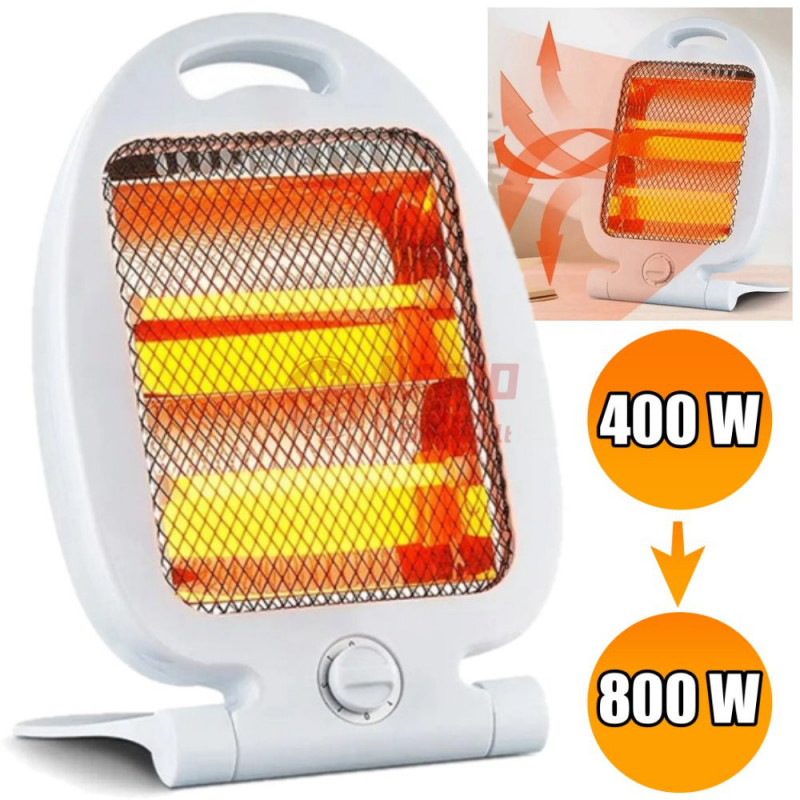 Elektrinis kvarcinis šildytuvas DM06 800 W Elektrinis kvarcinis šildytuvas DM06 800 W