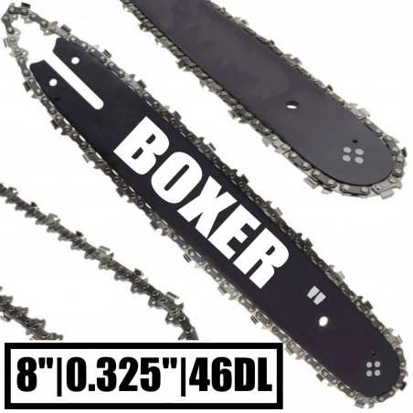 Genėjimo pjūklo pjovimo juosta + grandinė, 8" .0325" 46DL