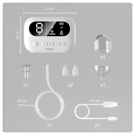 Elektrinis kūdikių nosies aspiratorius MESMED Elektrinis kūdikių nosies aspiratorius MESMED