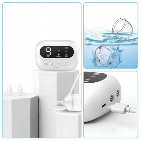 Elektrinis kūdikių nosies aspiratorius MESMED Elektrinis kūdikių nosies aspiratorius MESMED