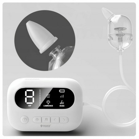 Elektrinis kūdikių nosies aspiratorius MESMED Elektrinis kūdikių nosies aspiratorius MESMED