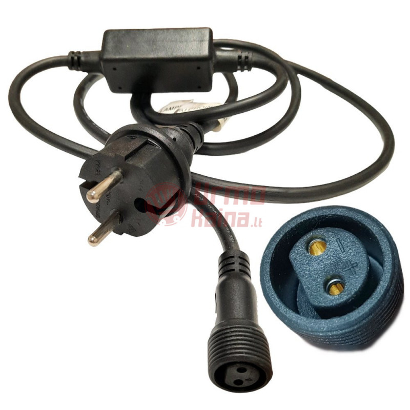 Girliandų maitinimo laidas GM3 156 cm Girliandų maitinimo laidas GM3 156 cm