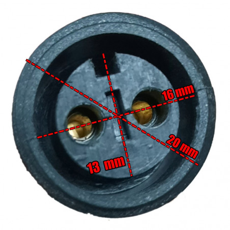 Girliandų maitinimo laidas GM4 160 cm Girliandų maitinimo laidas GM4 160 cm