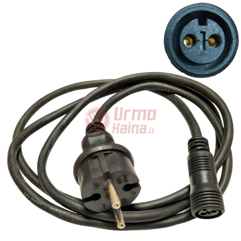 Girliandų maitinimo laidas GM4 160 cm Girliandų maitinimo laidas GM4 160 cm