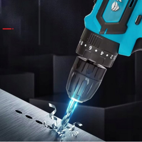 Akumuliatorinis suktuvas-gręžtuvas + priedai RF01 1000W Akumuliatorinis suktuvas-gręžtuvas + priedai RF01 1000W