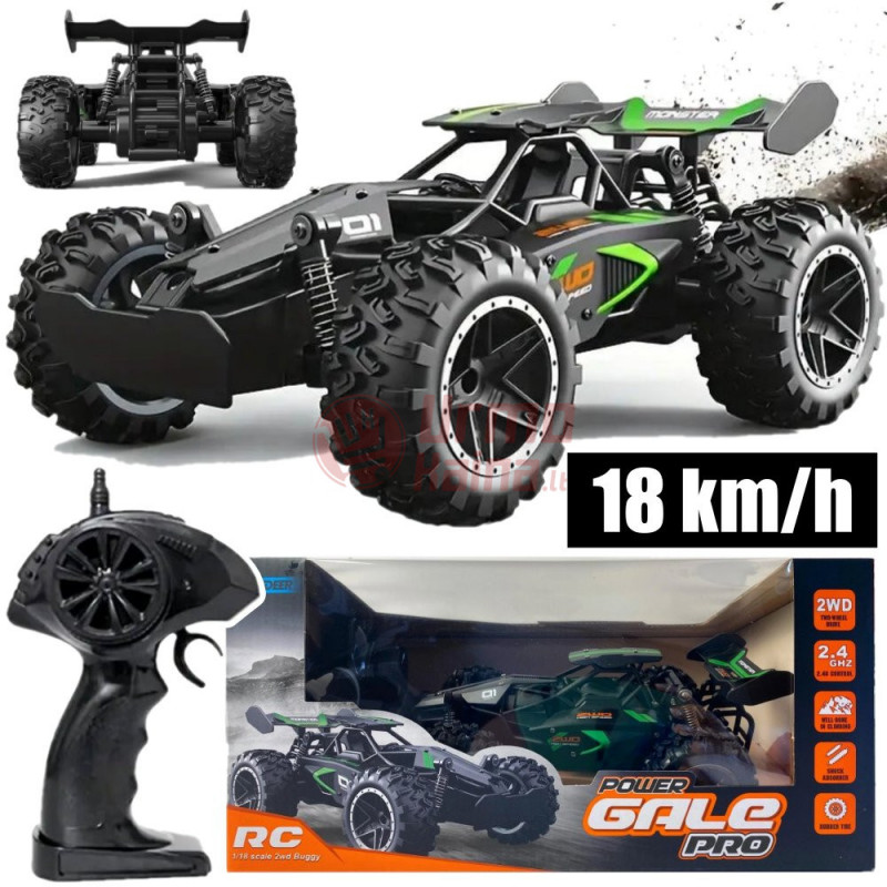 RC mašinėlė su pultu IK01 18km/h 2.4GHz 1:18 RC mašinėlė su pultu IK01 18km/h 2.4GHz 1:18
