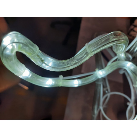 LED dekoracija 3D šviečiantis elnias S CL3, šaltai balta (Prekė su defektu 9902823)