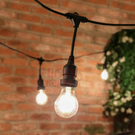 10 lizdų kabelis E27