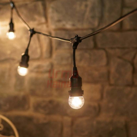 10 lizdų kabelis E27