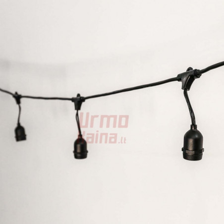 10 lizdų kabelis E27