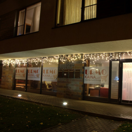 200 LED lauko girlianda varvekliai STANDART PLIUS RB CL5