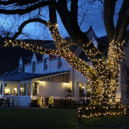 200 LED lauko girlianda 16 m SPC CL6 31V