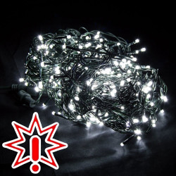 200 LED lempučių girlianda STANDART PLIUS ST CL5, šaltai baltos spalvos (Prekė su defektu 9902845)