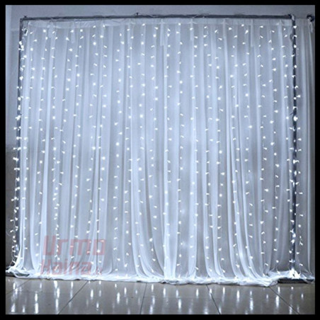 LED girlianda Užuolaida - Krioklys 360 lempučių STANDART CL3 Black