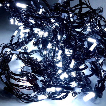 LED girlianda Užuolaida - Krioklys 360 lempučių STANDART CL3 Black