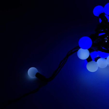 100 LED burbuliukų girlianda RGB SPC 31 V