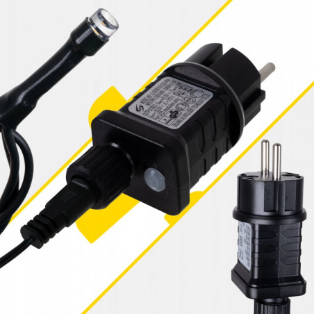 500 LED lempučių girlianda IZX01 35M WW