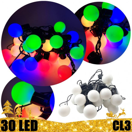 30 LED girlianda burbulai STANDART 2 CL3