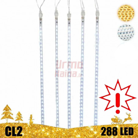 LED girlianda meteorų lietus 80 cm CL2 (Prekė su defektu 9902869)