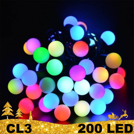 200 LED girlianda burbuliukai STANDART 2 CL3