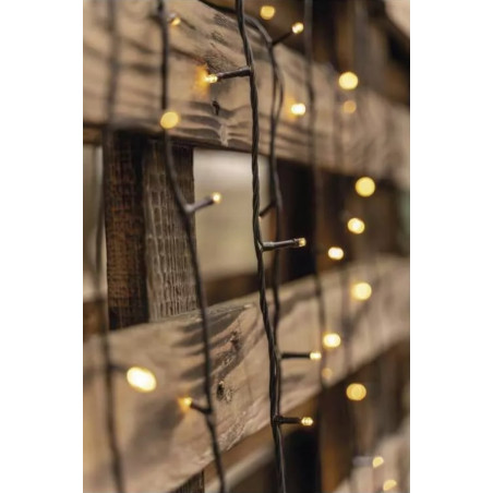 100 LED lauko girlianda 10m, ST, WW, 31V (Prekė su defektu 9902879)