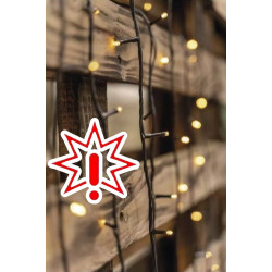 100 LED lauko girlianda 10m, ST, WW, 31V (Prekė su defektu 9902879)