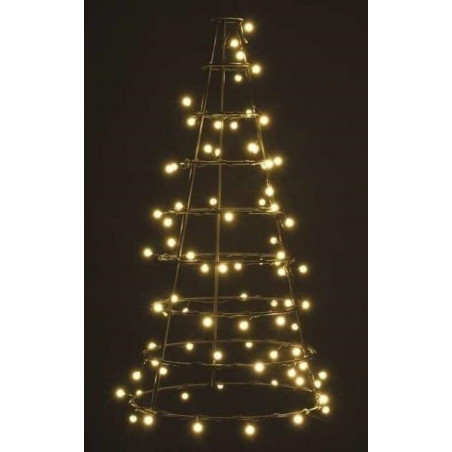 200 LED girlianda burbuliukai, 20 m, IP44, šiltai balta (Prekė su defektu 9902882)