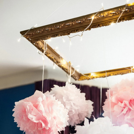 128 LED lempučių girlianda 12M, WW, ST, 31V (Prekė su defektu 9902883)