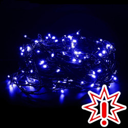 200 LED lempučių girlianda STANDART CL3, mėlynos spalvos (Prekė su defektu 9902904)