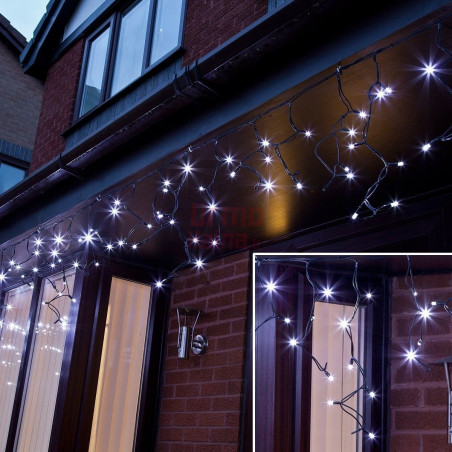 120 LED girlianda varvekliai 6 m BLYKSTĖ SPC CL6