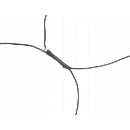 160 LED Girlianda Užuolaida - Tinklas, žalias laidas 2,6x2 m 31V