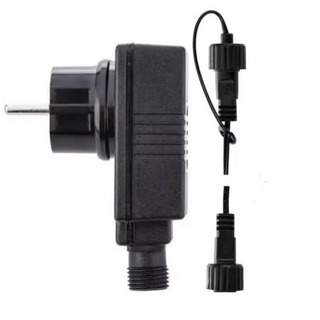 Girliandų maitinimo blokas EMOS ZY2005T, 5 m, IP44, su laikmačiu