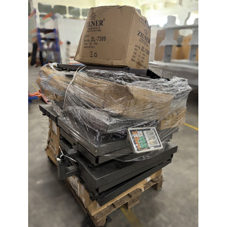 Grąžintų prekių palete "įvairių rūšių platforminės svarstyklės  9901559"