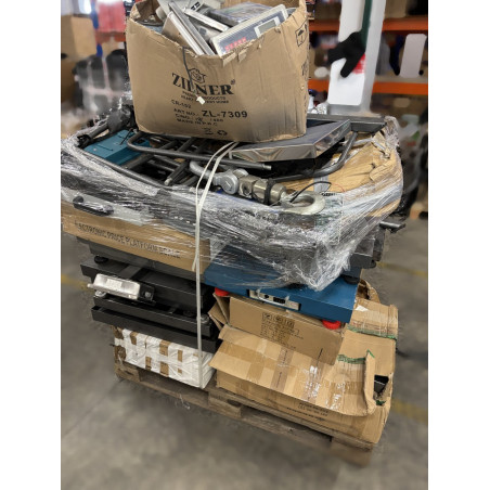 Grąžintų prekių palete "įvairių rūšių platforminės svarstyklės  9901559"