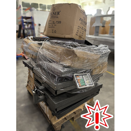 Grąžintų prekių palete "įvairių rūšių platforminės svarstyklės  9901559"