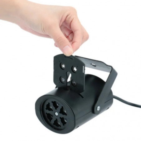 Šventinių paveiksliukų projektorius HYD-4 (Prekė su defektu 9902913)