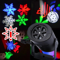 Šventinių paveiksliukų projektorius HYD-4 (Prekė su defektu 9902913)