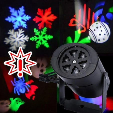 Šventinių paveiksliukų projektorius HYD-4 (Prekė su defektu 9902913)