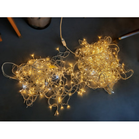 500 LED girlianda varvekliai STANDART PLIUS RB FLASH CL5 (Prekė su defektu 9902916)